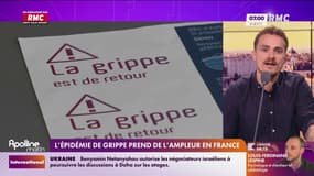 L'épidémie de grippe prend de l'ampleur en France