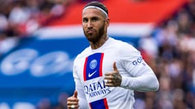 Sergio Ramos avec le PSG face à Brest en L1