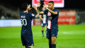 L. Messi et K. Mbappé