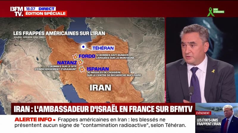 Frappes américaines en Iran: 
