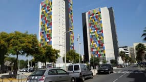 Le quartier des Moulins, à Nice.