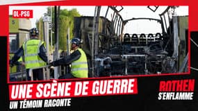 Incidents avant OL-PSG : "Une scène de guerre", un témoin raconte