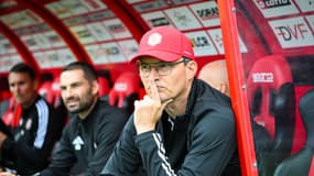 Le coach d'Annecy Laurent Guyot, fin juillet 2023