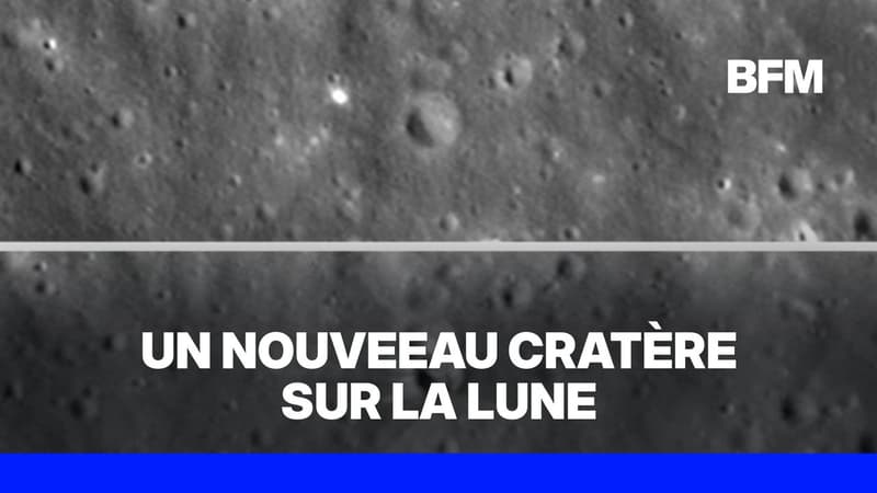 Les images du cratère formé par l'étage supérieur de la fusée SpaceX qui s'est écrasé sur la Lune