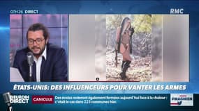 En lingerie ou à moitié nue: les poses sexy pour vanter les armes font polémique
