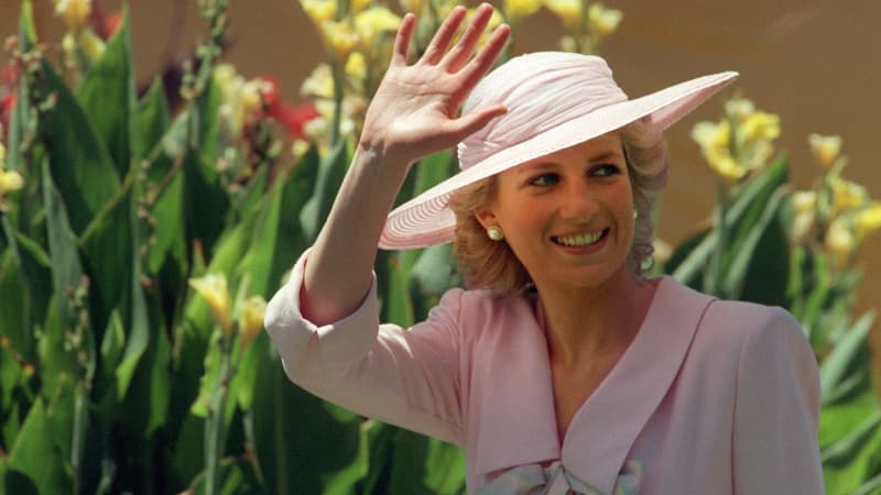 Lady Diana à Melbourne en 1988
