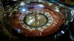 Une roulette prête à l'emploi pour la réouverture du casino de Monte-Carlo, le 4 juin 2020 à Monaco