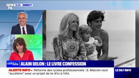 Les confessions d'Alain Delon dans une biographie