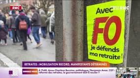 Retraites: mobilisation record à Guéret dans la Creuse