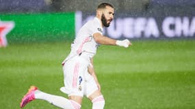 Karim Benzema, à Madrid le 27 avril 2021