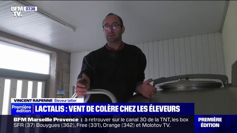 Lait: l'appel au boycott des éleveurs contre Lactalis