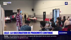 Lille: la vaccination de proximité continue