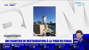Marseille: une œuvre éphémère va recouvrir la tour du Fanal en chantier