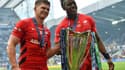 Owen Farrell et Maro Itoje (Saracens)