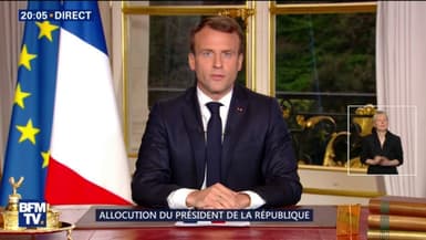 Retrouvez l'intégralité de l'allocution d'Emmanuel Macron sur l'incendie de Notre-Dame de Paris