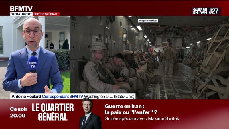 Marschall Truchot : Trump, "L'Iran me supplie de signer un accord" - 26/03