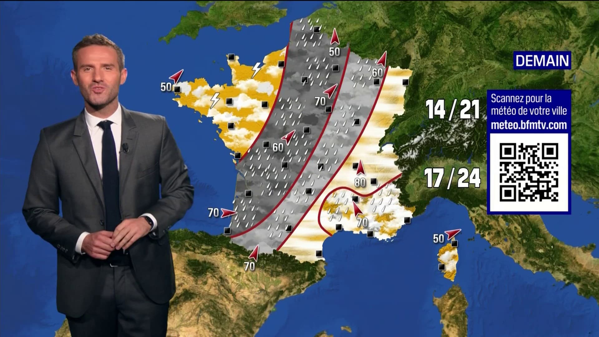 La météo de ce jeudi 21 septembre 2023.