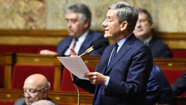 Le député centriste Charles de Courson à l'Assemblée nationale le 18 octobre 2016.