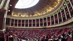 Les députés français ont adopté jeudi le projet de loi qui prévoit la création de la Banque publique d'investissement (BPI) qui disposera d'environ 40 milliards d'euros destinés aux PME. /Photo d'archives/REUTERS/Charles Platiau