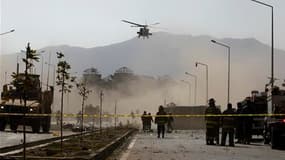 Treize militaires américains de l'Isaf ont trouvé la mort samedi à Kaboul dans un attentat revendiqué par les taliban. Il s'agit de l'attentat le plus meurtrier contre cette force de l'Otan depuis le début de l'insurrection des taliban en 2001. /Photo pri