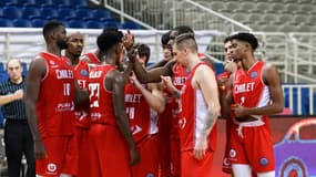 Les joueurs de Cholet en novembre dernier. 