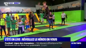 L'été en live: au cœur d'un parc à trampolines à Roissy-en-Brie