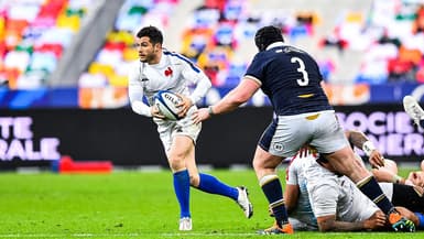 Brice Dulin face à l'Ecosse, vendredi