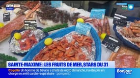 Sainte-Maxime: les fruits de mer, stars de la soirée du Nouvel An