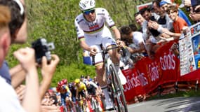 Tadej Pogacar sur Liège-Bastogne-Liège, le 27 avril 2025