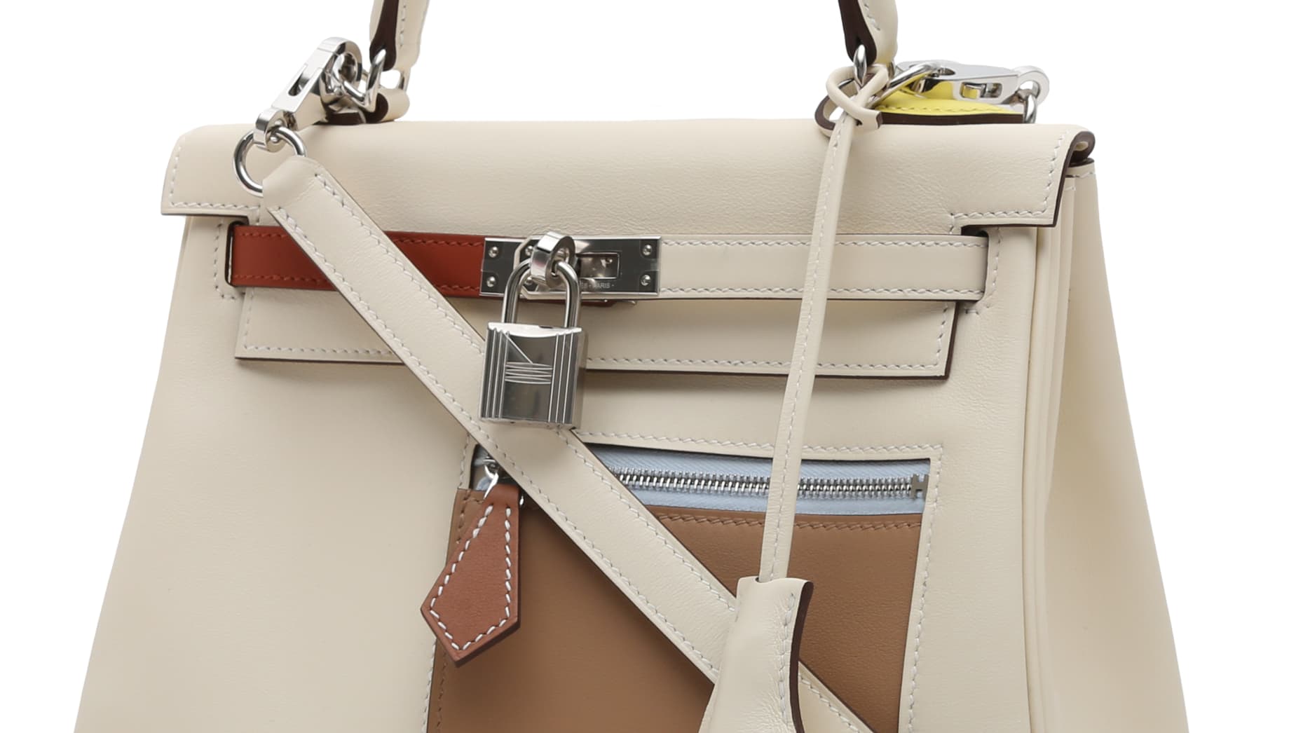 Le sac à main Hermès Kelly 25 cm Colormatic, proposé par Collector Square.