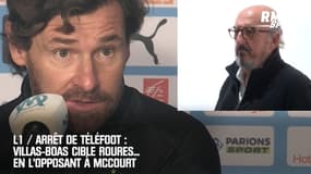 L1 / Arrêt de Téléfoot : Villas-Boas cible Roures... en l'opposant à McCourt