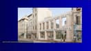 L'un des visuels diffusés le 15 mai 2024 par la mairie présentant une version possible de ce à quoi pourrait ressembler la maison de quartier en projet pour remplacer les immeubles effondrés rue d'Aubagne, à Marseille.