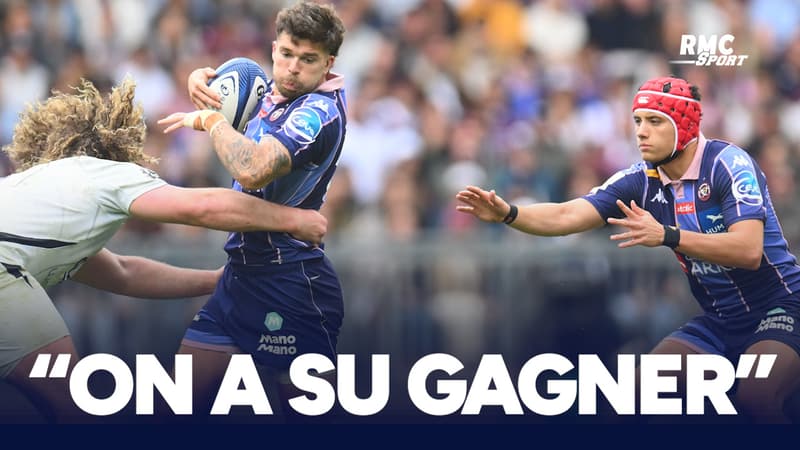 UBB 38-26 Bath : "On a été constant" sourit Bielle Biarrey