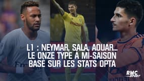 L1 : Neymar, Sala, Aouar... Le onze type à mi-saison basé sur les stats Opta