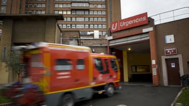 Les urgences de l'hôpital public Baujon à Paris (illustration).
