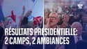 Réélection d'Emmanuel Macron: l'ambiance dans les deux camps à l'annonce des résultats