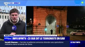 Attaque à Paris: l'assaillant "assume" son geste et "revendique" son geste lors de sa garde à vue