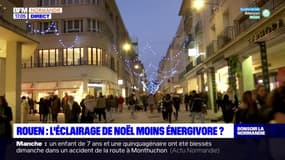 Rouen: les éclairages de Noël installés, la volonté de réduire la consommation d'énergie au cœur des décisions
