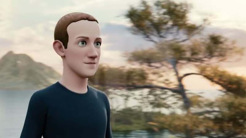 Mark Zuckerberg, le fondateur de Facebook, ici représenté sous la forme de son avatar dans le métavers.