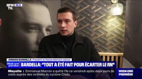 Consultations à Matignon: "Tout a été fait pour écarter le RN", assure Jordan Bardella
