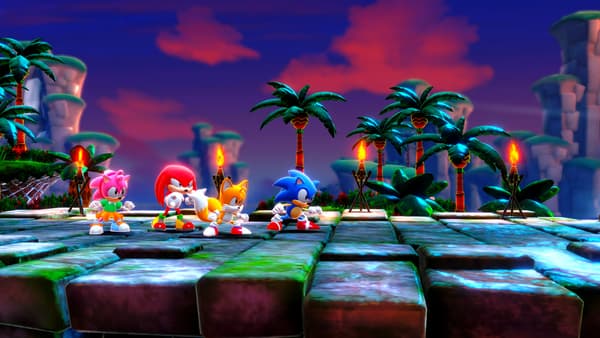 Sonic et ses amis sont jouables en solo ou en coop dans Sonic Superstars