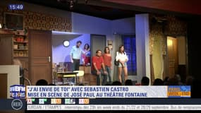 Scènes sur Seine: "J'ai envie de toi" au Théâtre Fontaine avec Sébastien Castro