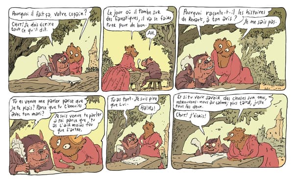Un extrait de "La Chanson de Renart" de Joann Sfar Un extrait de "La Chanson de Renart" de Joann Sfar