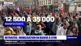 Retraites: mobilisation en baisse à Lyon