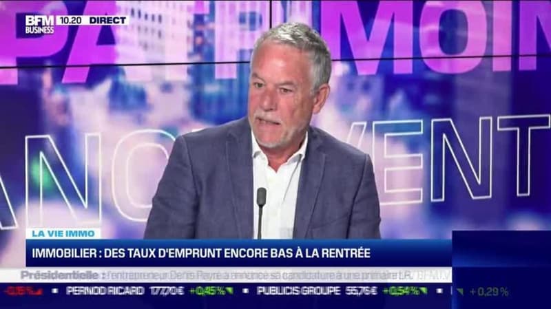 Philippe Taboret (Cafpi) : Des taux d'emprunt encore bas à la rentrée - 30/08