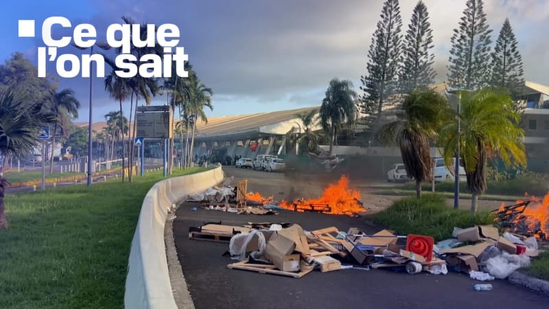 Regarder la vidéo Aéroport pris d'assaut, pillages... Ce que l'on sait sur les nouvelles violences en Martinique malgré le couvre-feu