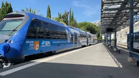 Le train entre Nice et Digne-les-Bains.