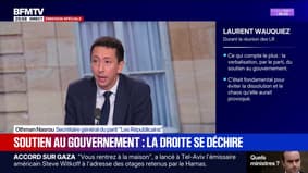 Crise politique: Othman Nasrou (LR) indique que le parti "ne souhaite pas la suspension de la réforme des retraites"