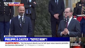 Jean Castex à Édouard Philippe: "Je voudrais témoigner de l'engagement qui a été le vôtre"