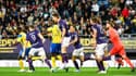 Le TFC lors de l'égalisation d'Anthony Rouault contre Sochaux. 